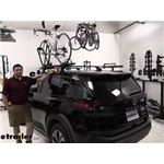 Play video Fit Test: Yakima HighRoad Roof Bike Rack on a 2021 Nissan Rogue