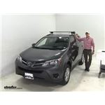 Barres de toit Toyota RAV4 V (XA50) Yakima - noir