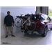 Yakima SwingDaddy Hitch Bike Racks Review - 2017 GMC acadia