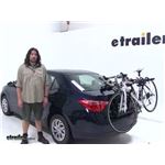 bike rack for toyota corolla with spoiler
