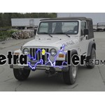 Trailer Wiring Harness Installation - 1999 Jeep Wrangler