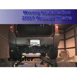 Trailer Wiring Harness Installation - 2007 Nissan Xterra