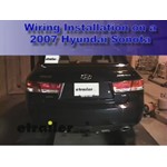 Trailer Wiring Harness Installation - 2007 Hyundai Sonota