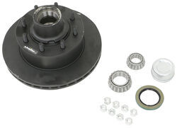 Dexter 12-1/4" Hub-and-Rotor Assembly - Grease - 8 on 6-1/2 - E-Coat - 1/2" Bolts - 7K