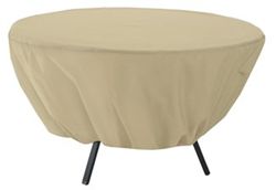 Classic Accessories Round Patio Table Cover- up to 50" in diameter