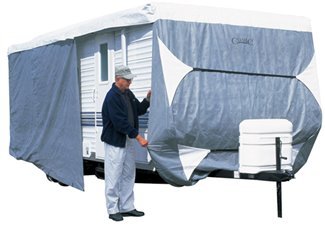 Classic Accessories Travel Trailer Cover,Toy Hauler Cover RV Covers - 052963731637