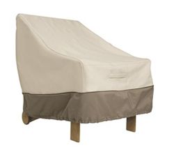 Classic Accessories Veranda Patio Chair Cover, high back backrests up to 27" - 052963789324