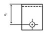 Trailer Suspension Parts 093026 - 6 Inch Tall - Redline