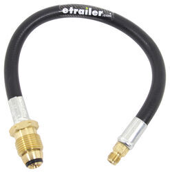 MB Sturgis Sturgi-Stay Propane Fill Hose - POL Pigtail x 1/4" Male Inverted Flare - 15"