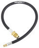 MB Sturgis Sturgi-Stay Propane Fill Hose - POL Pigtail x 1/4" Male Inverted Flare - 2'