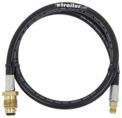 MB Sturgis Sturgi-Stay Propane Fill Hose - POL Pigtail x 1/4" Male Inverted Flare - 3'