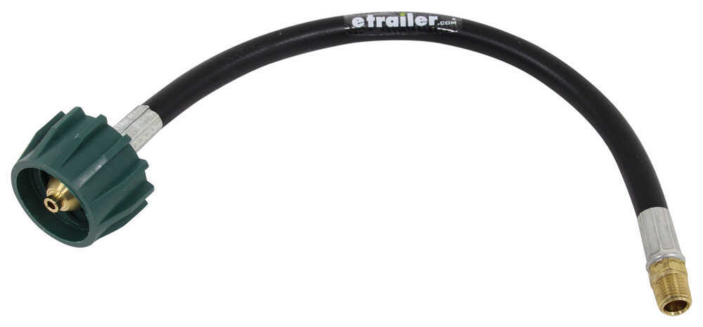 MB Sturgis Propane Pigtail w/ Back Check - RV Type 1 x 1/4" Male NPT - 1-1/4' Pigtail Hoses 100473-15-MBS