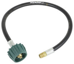 MB Sturgis Propane Pigtail w/ Back Check - RV Type 1 x 1/4" Male NPT - 2' - 100473-24-MBS