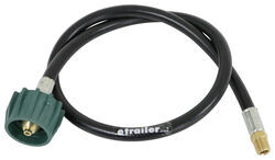 MB Sturgis Propane Pigtail w/ Back Check - RV Type 1 x 1/4" Male NPT - 3'                  