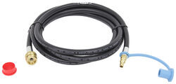 MB Sturgis Propane Adapter Hose - Model 250 Quick-Disconnect x Disposable Cylinder Port - 10' - 100476-120-MBS