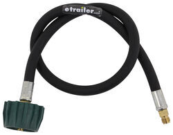 MB Sturgis Propane Pigtail w/ Back Check - Type 1 x 1/4" Male Inverted Flare - 30"        