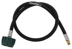 MB Sturgis Propane Pigtail w/ Back Check - Type 1 x 1/4" Male Inverted Flare - 3' - 100575-36-MBS