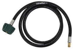 MB Sturgis Propane Pigtail w/ Back Check - Type 1 x 1/4" Male Inverted Flare - 5'          