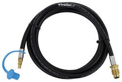 MB Sturgis Propane Adapter Hose - Model 250 Quick-Disconnect x POL Tank  Connection - 10' MB Sturgis Propane Fittings 100794-120-MBS