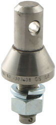 DISCONTINUED - Convert-A-Ball Shank - 3/4" Diameter - 1-3/4" Long - Nickel-Plated Steel - - 100B