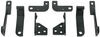 Roadmaster Crossbar-Style Base Plate Kit - Removable Arms Hitch Pin Attachment 1011-3