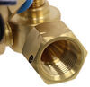 MB Sturgis Sturgi-Stay T-Fitting w/ Hoses for POL Valve - 2 Model 250 Quick Disconnect Ports 1/4 Inch - Male QD 103539-MBS