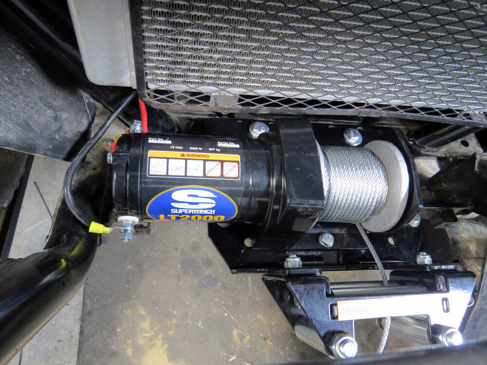 Superwinch LT2000 ATV Winch - Wire Rope - Roller Fairlead