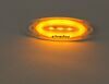 GloLight M1 LED Clearance or Side Marker Light - Submersible - 13 Diodes - Amber Lens 6-3/8L x 1W Inch 11212307B
