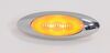 GloLight M5 LED Clearance or Side Marker Light w Bezel - Submersible - 6 Diodes - Clear Lens - Amber Side Marker 11212706P