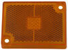 Replacement Amber Lens for Peterson Rectangular Clearance or Marker Light w/ Reflector - New Style