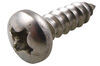 flint hill goods accessories and parts screws self-tapping screw stainless steel - # 6-18 inch x 1/2 phillips pan head qty 1