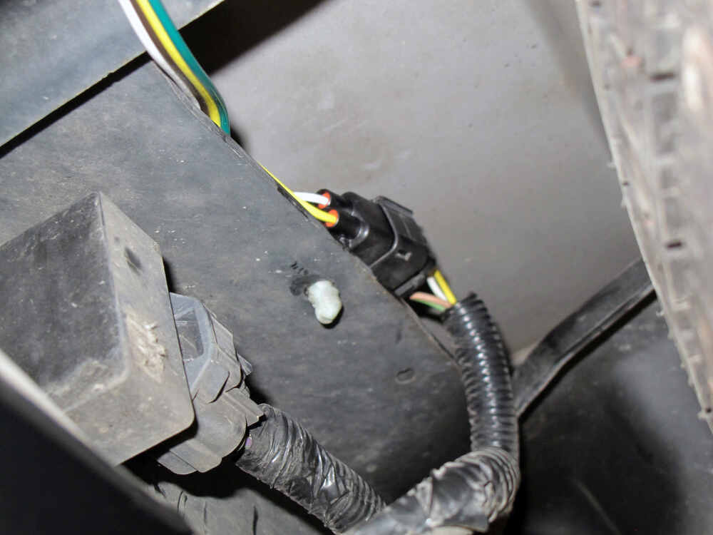 2012 Ford Van T-One Vehicle Wiring Harness with 4-Pole Flat Trailer