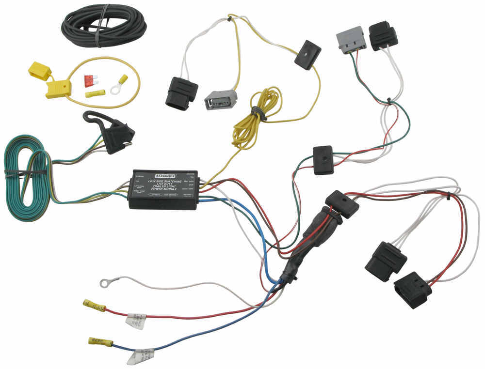 2003 Ford Windstar T-One Vehicle Wiring Harness with 4-Pole Flat