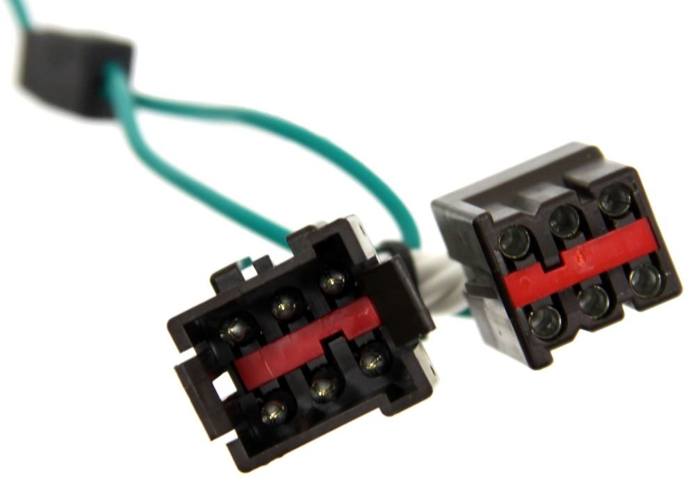 1999 Ford Taurus T-One Vehicle Wiring Harness with 4-Pole Flat Trailer