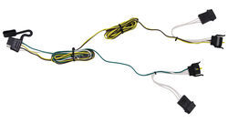 T-One Vehicle Wiring Harness with 4-Pole Flat Trailer Connector                                     