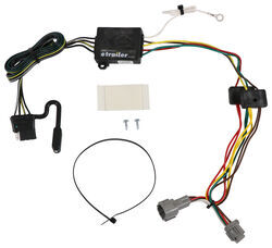 T-One Vehicle Wiring Harness with 4-Pole Flat Trailer Connector
