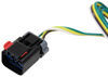 trailer hitch wiring t-one vehicle harness with 4-pole flat connector