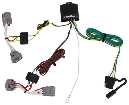 2005 Jeep Grand Cherokee T-One Vehicle Wiring Harness with 4-Pole Flat