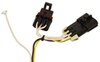 T-One Vehicle Wiring Harness with 4-Pole Flat Trailer Connector Custom Fit 118407
