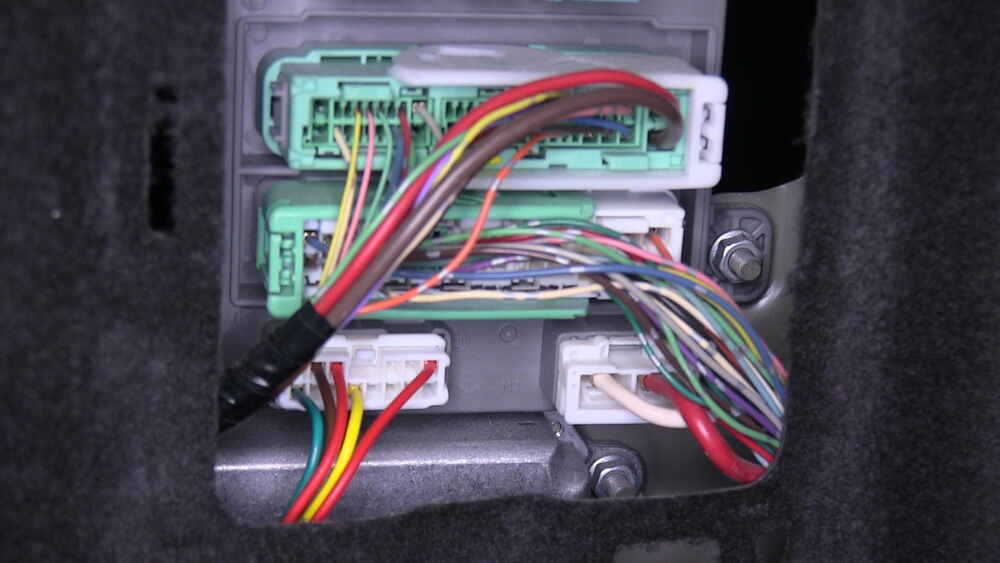 2010 Acura MDX T-One Vehicle Wiring Harness with 4-Pole Flat Trailer