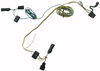 4 flat t-one vehicle wiring harness with 4-pole trailer connector