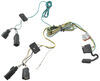4 flat t-one vehicle wiring harness with 4-pole trailer connector