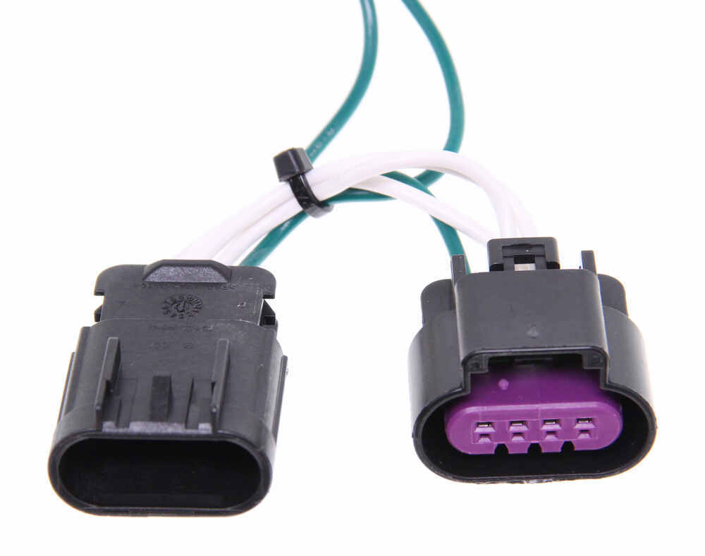 2013 Dodge Dart TOne Vehicle Wiring Harness with 4Pole Flat Trailer