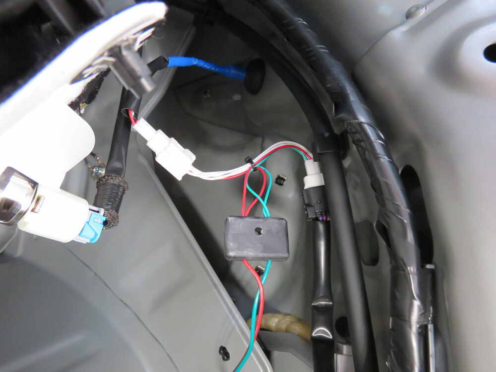 2017 Mazda CX-5 T-One Vehicle Wiring Harness with 4-Pole Flat Trailer Connector