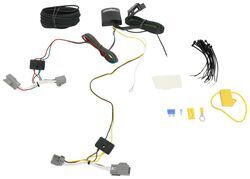 T-One Vehicle Wiring Harness with 4-Pole Flat Trailer Connector