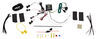 ZCI Circuit Protected Vehicle Wiring Harness w/ 4-Pole Flat Trailer Connector and Installation Kit Converter 119250KIT