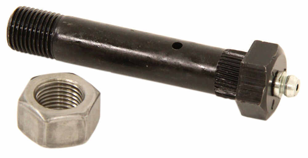 Wet Equalizer Bolt with Locknut and Grease Zerk for Double-Eye Springs - 3" Long - 126B2