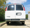 13040 - 1000 lbs WD TW CURT Custom Fit Hitch on 2014 Chevrolet Express Van 