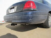 Curt Trailer Hitch Receiver - Custom Fit - Class III - 2" 6000 lbs WD GTW 13707 on 2006 Ford Crown Victoria 