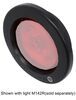 PVC Grommet for Peterson 2-1/2" Round Clearance and Side Marker Lights - Flush Mount - Black Grommet 142-18